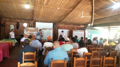 Taller denominado Retomando el hilo: Planificando del Turismo del Municipio de Vista Hermosa.
